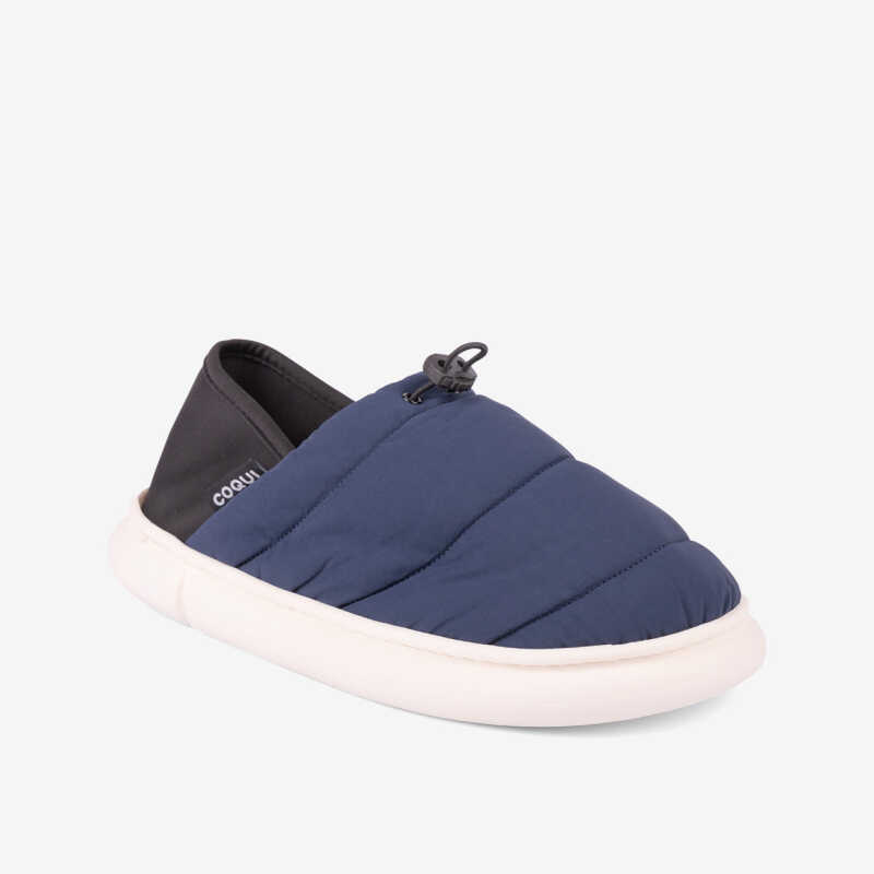 Levně Zimní papuče Coqui Skippy 9814 Navy