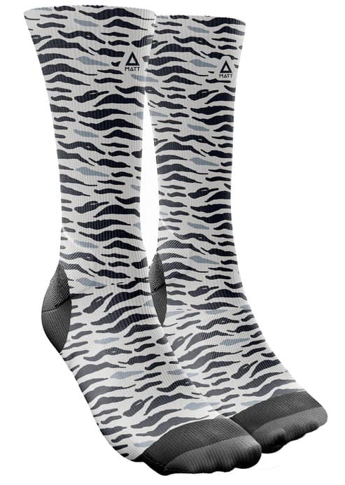 Levně Ponožky Matt Thermolite Sock Zebra