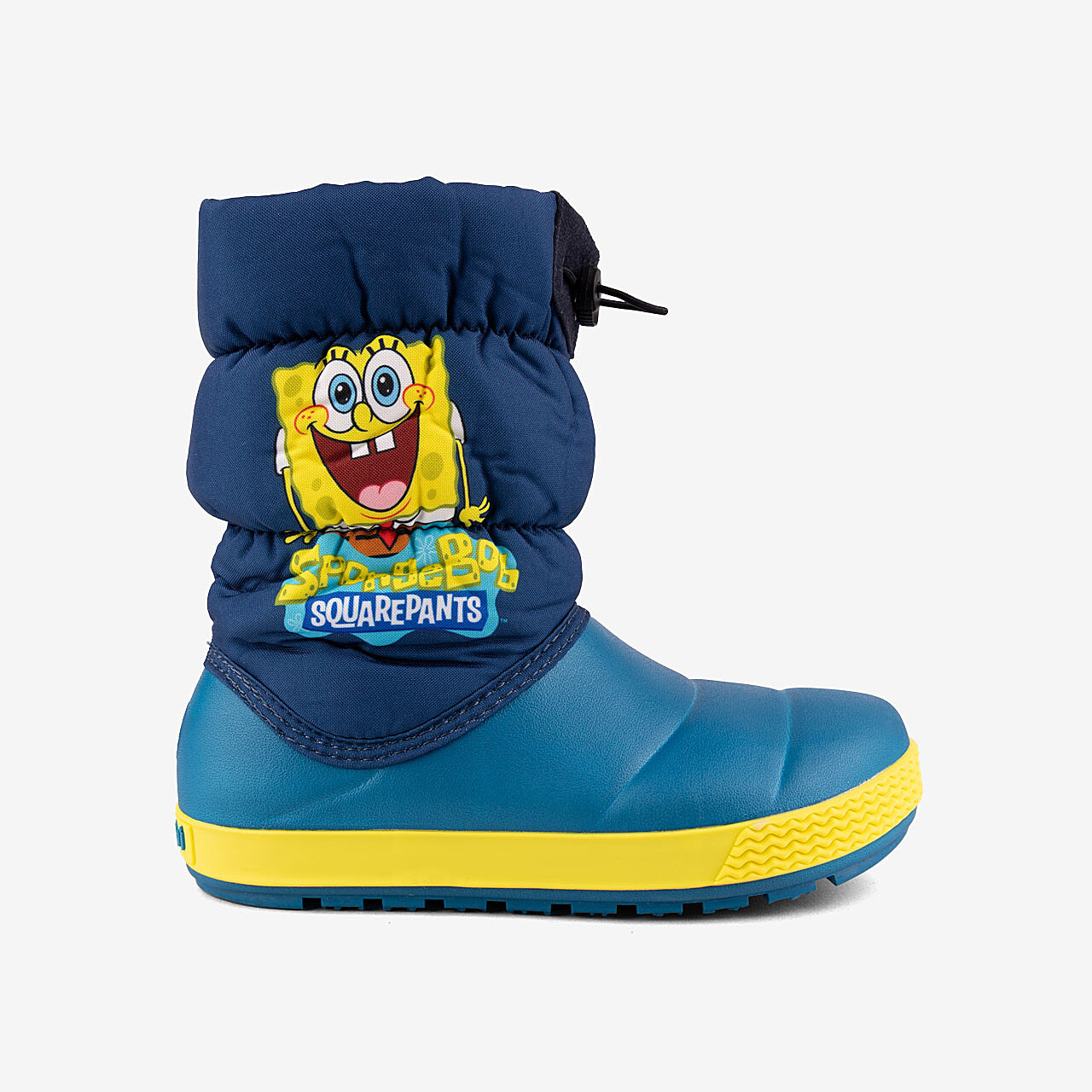 Dětské sněhule Coqui Mika Ocean Blue/SB Yellow SB SpongeBob 5055