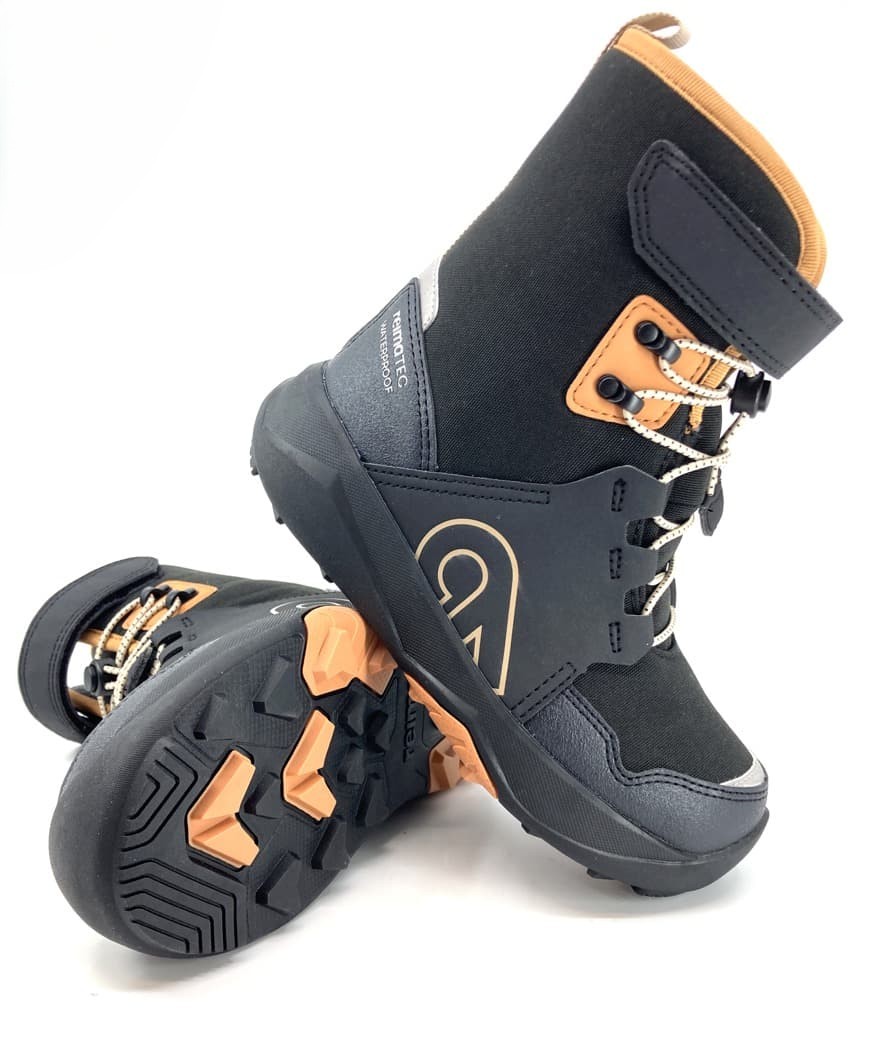 Dětské boty s membránou Reima Talves - Black