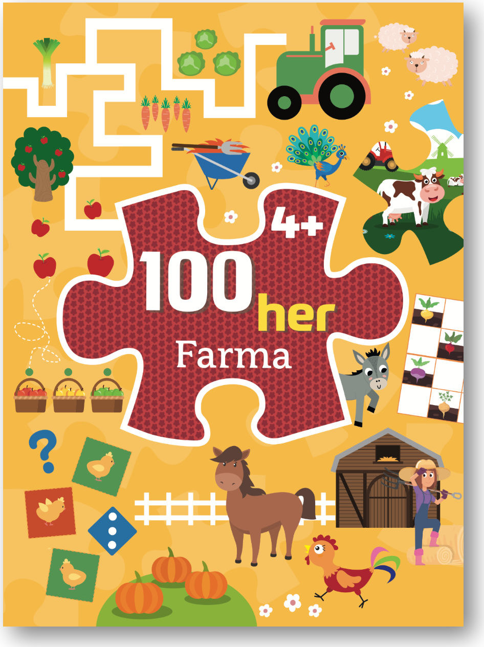 Levně 100 her Farma 4+