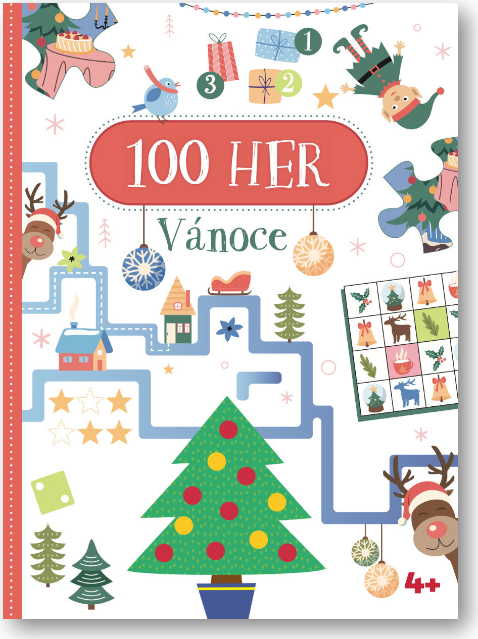 Levně 100 her Vánoce 4+