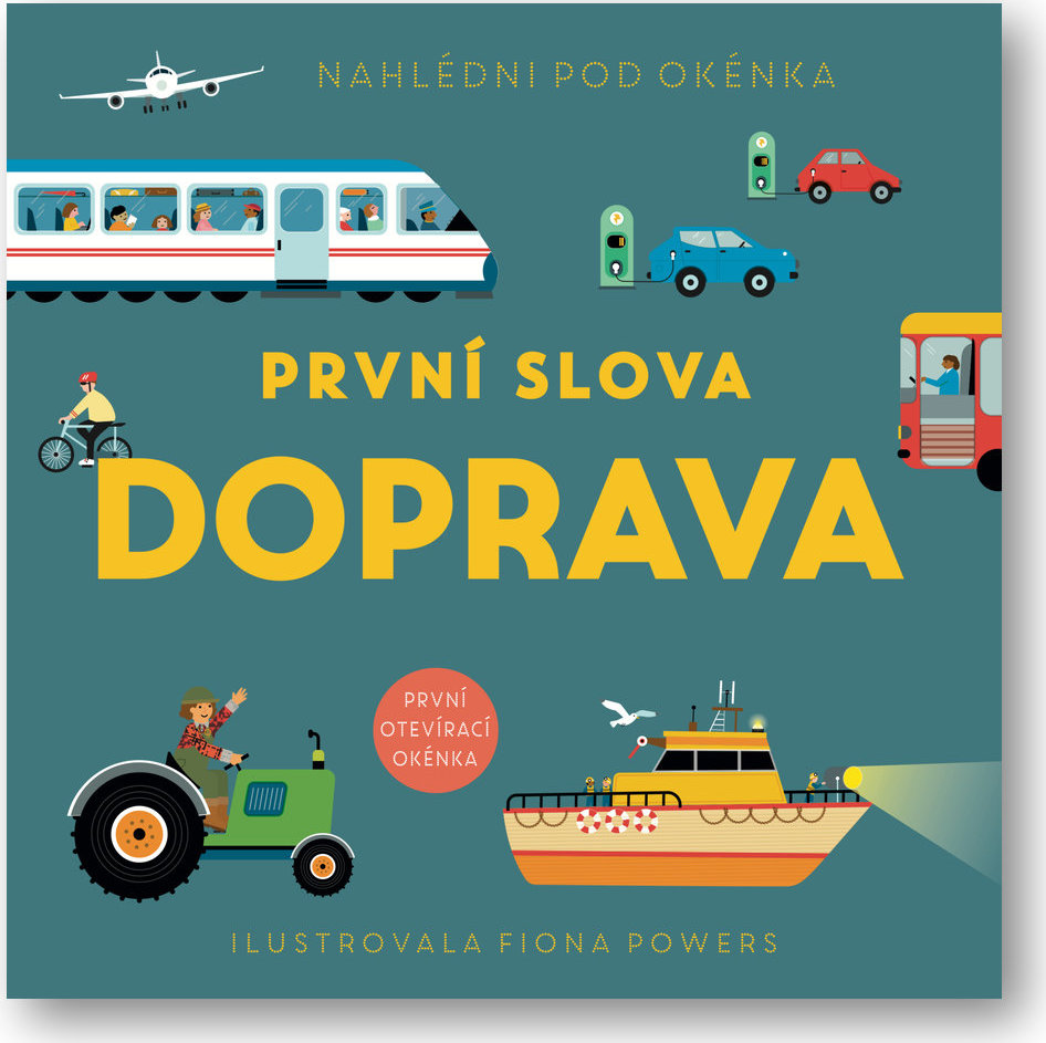 Levně První slova Doprava Fiona Powers
