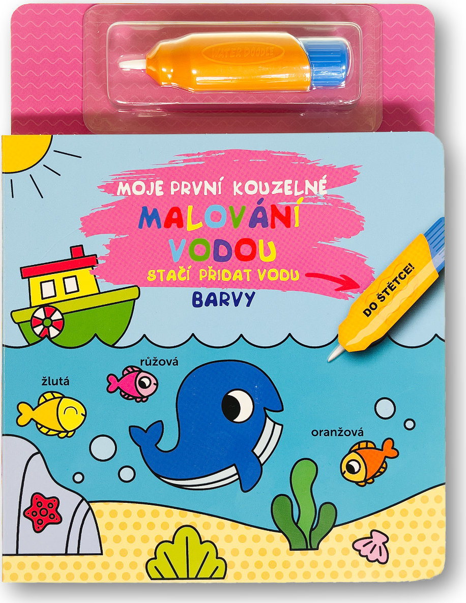 Levně Moje první kouzelné malování vodou Barvy