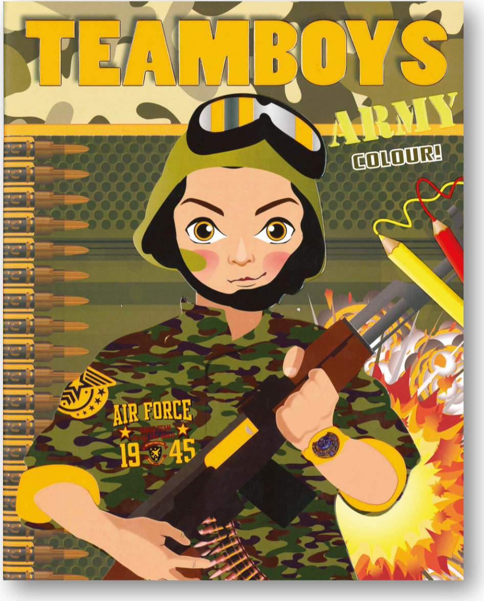 Levně TEAMBOYS Army Colour!