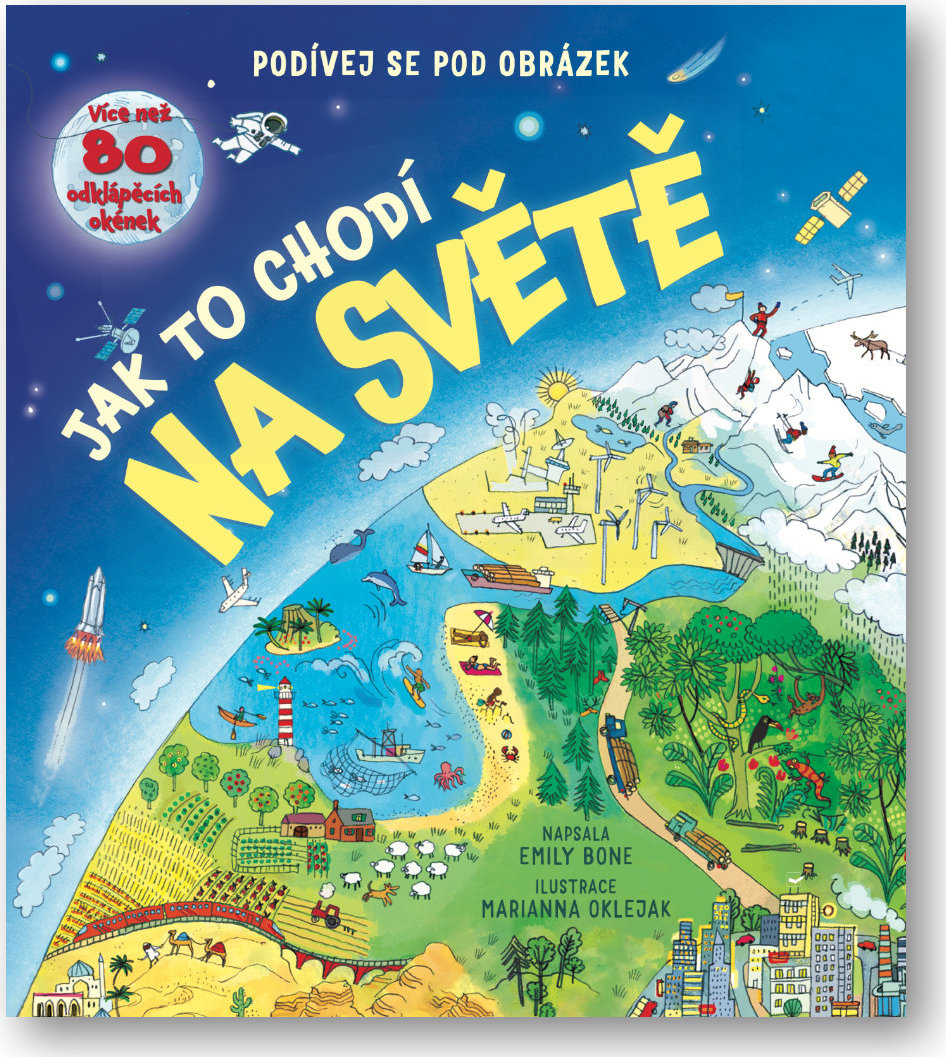 Levně Podívej se pod obrázek - Jak to chodí na světě