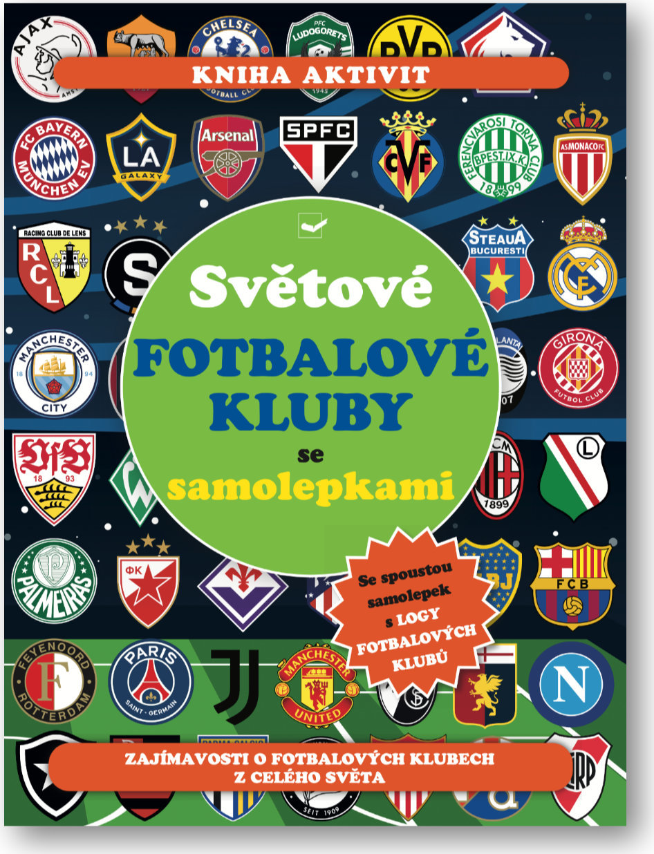 Levně Světové fotbalové kluby se samolepkami Adrián Zahlut