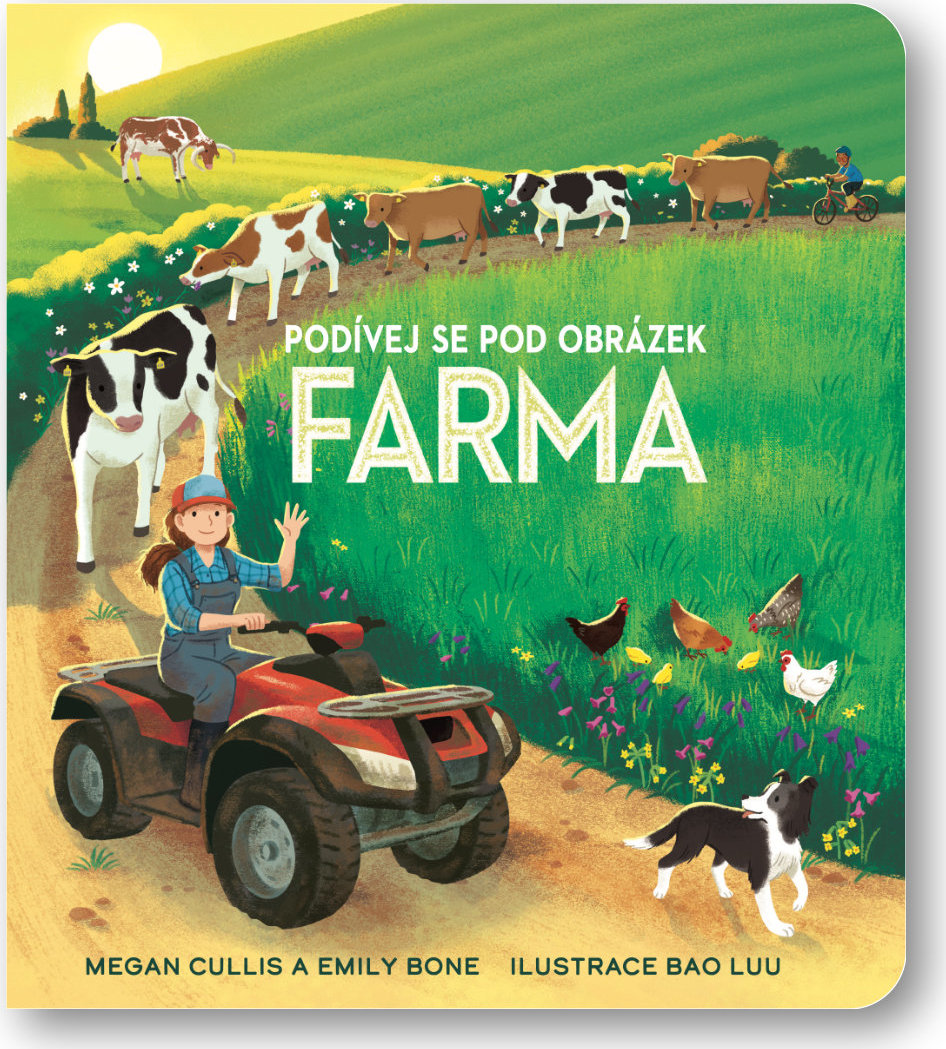 Levně Podívej se pod obrázek - Farma Megan Cullis a Emily Bone