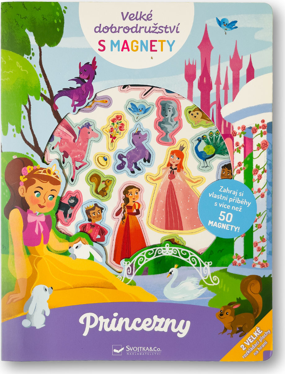 Levně Velké dobrodružství s magnety Princezny Ilustrace: Pedro Riquelme