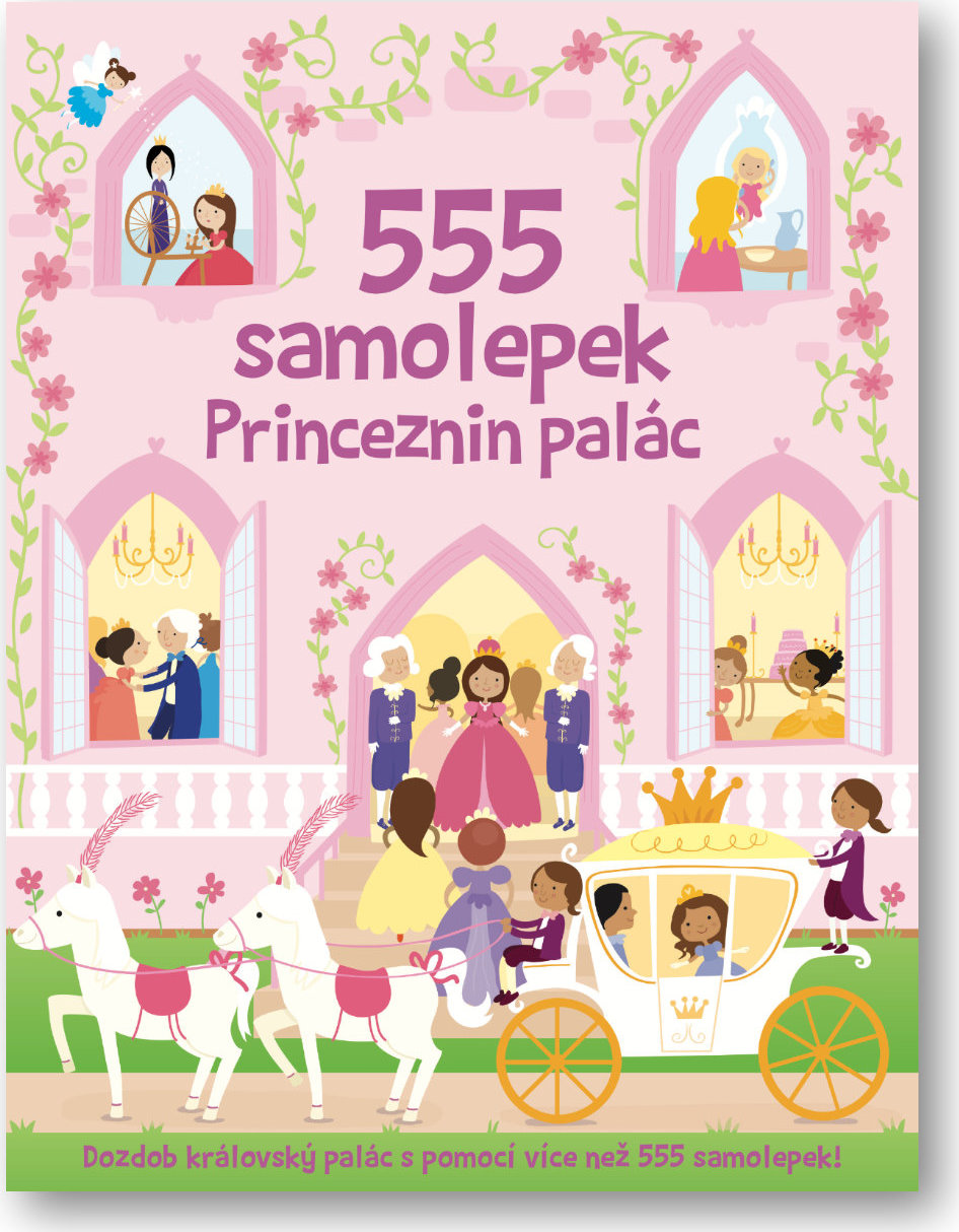Levně 555 samolepek - Princeznin palác