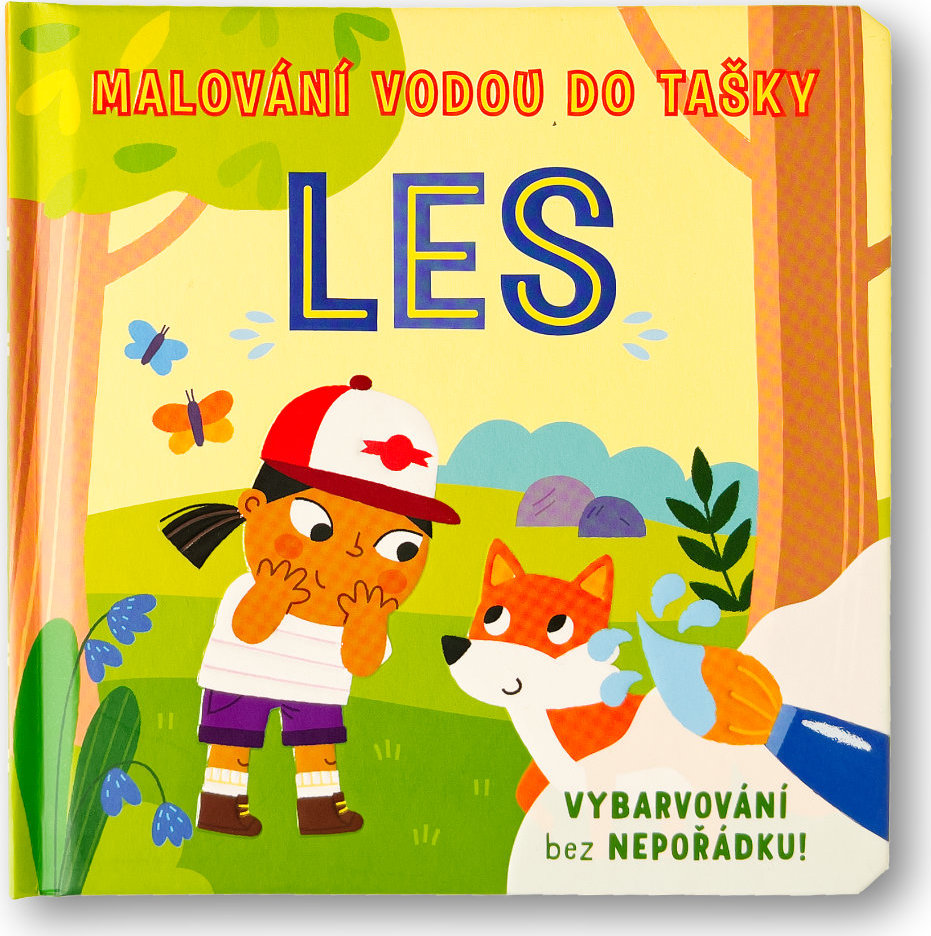 Levně Malování vodou do tašky Les Samantha Meredith
