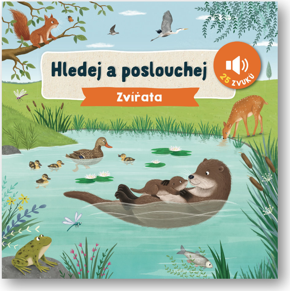 Levně Hledej a poslouchej Zvířata Lucy Barnard