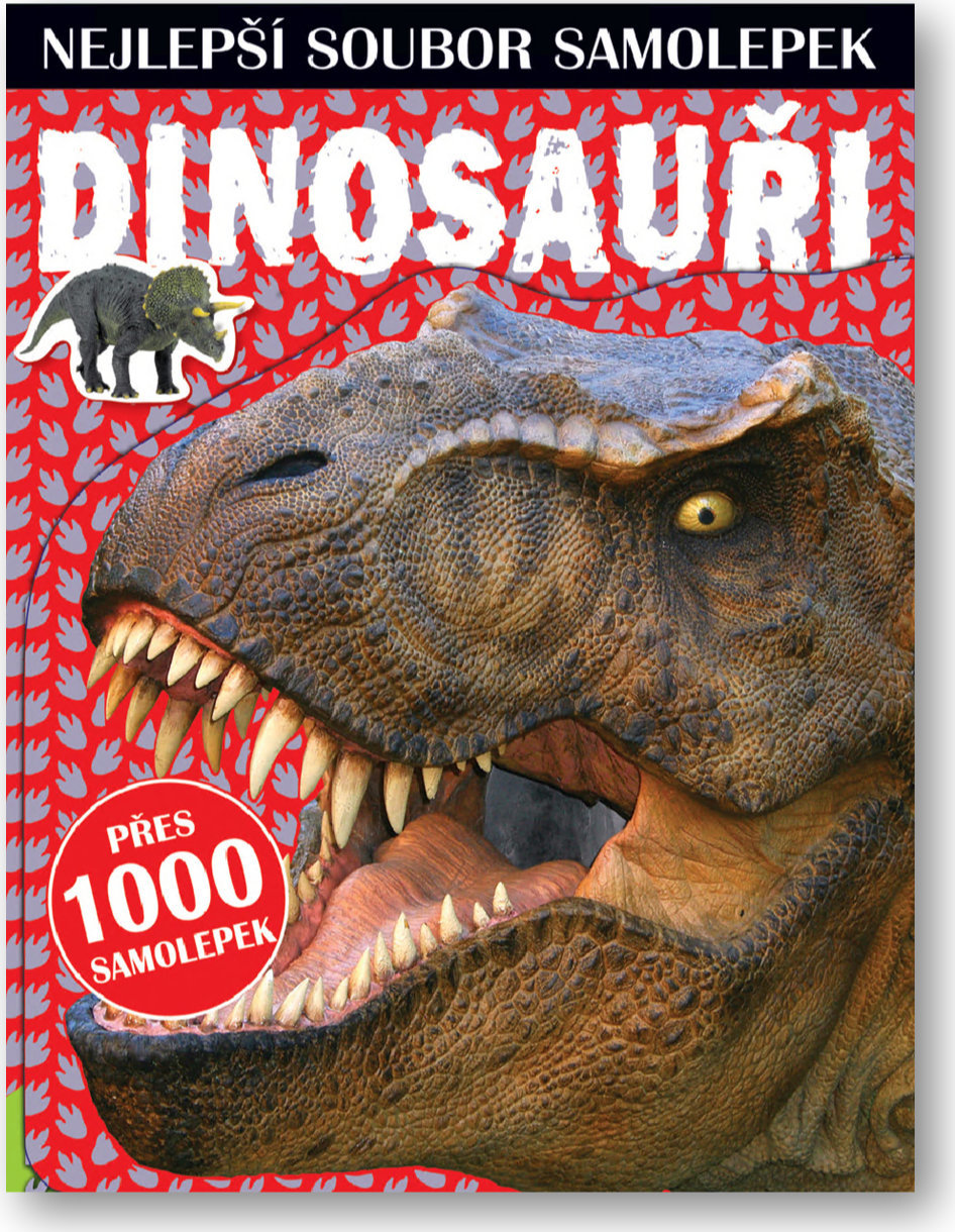 Levně Dinosauři - Nejlepší soubor samolepek