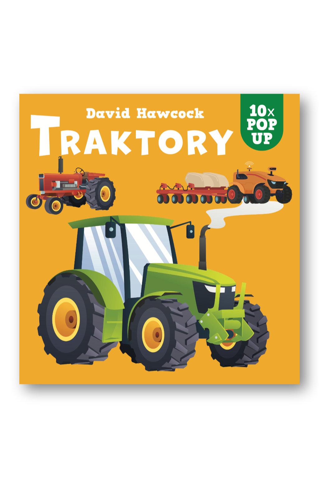 Levně Traktory 10x POP UP David Hawcock