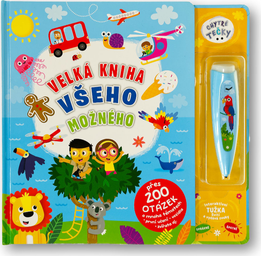 Levně Chytré tečky - Velká kniha všeho možného