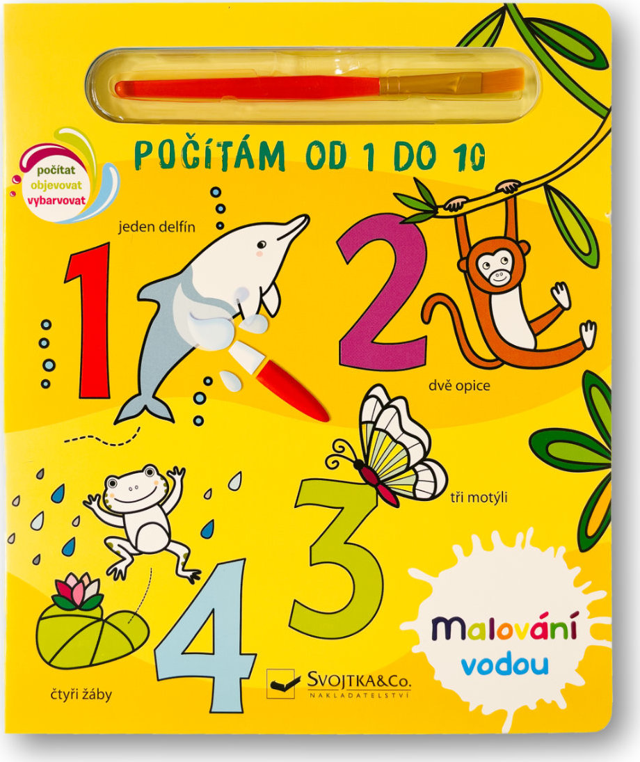 Levně Malování vodou - Počítám od 1 do 10
