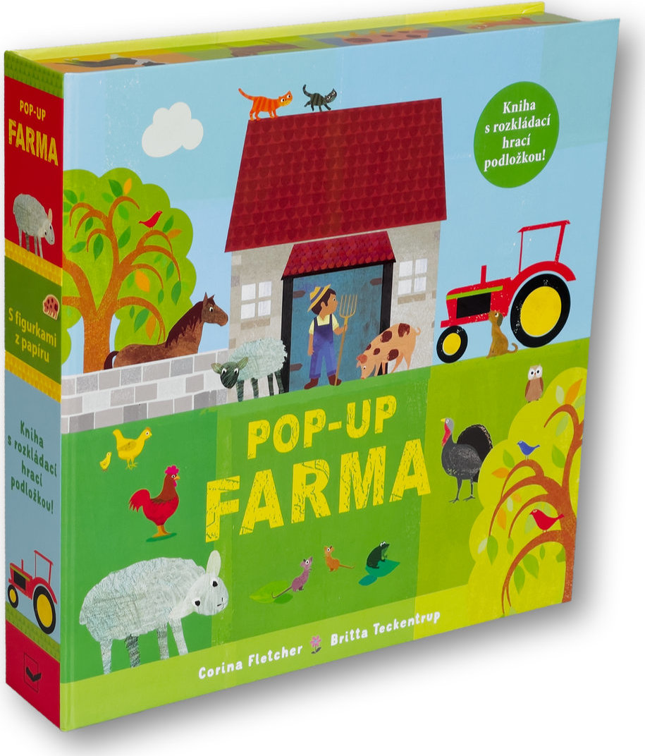 Levně Pop-up Farma Kniha s rozkládací hrací podložkou Corina Fletcher, Britta Teckentrup