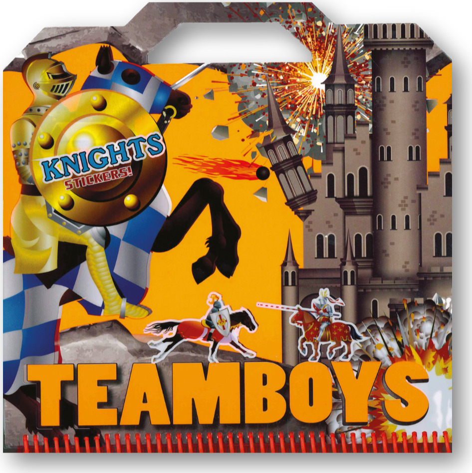 Levně TEAMBOYS Knights Stickers!