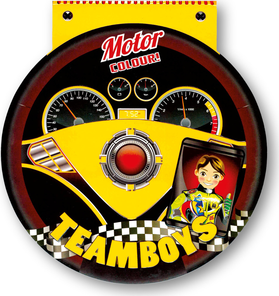 Levně TEAMBOYS Motor Colour! – volant
