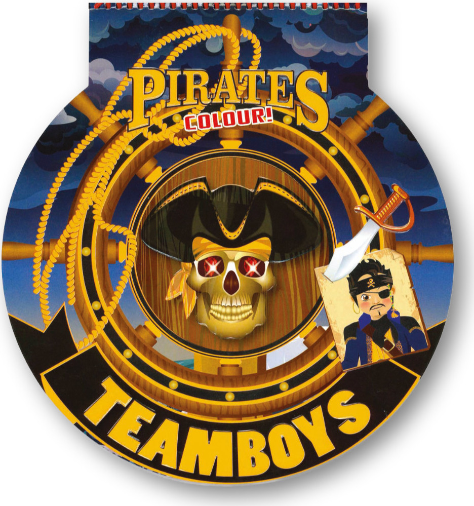 Levně TEAMBOYS Pirates Colour! – kormidlo