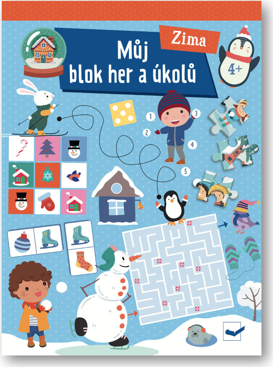 Levně Můj blok her a úkolů Zima 4+