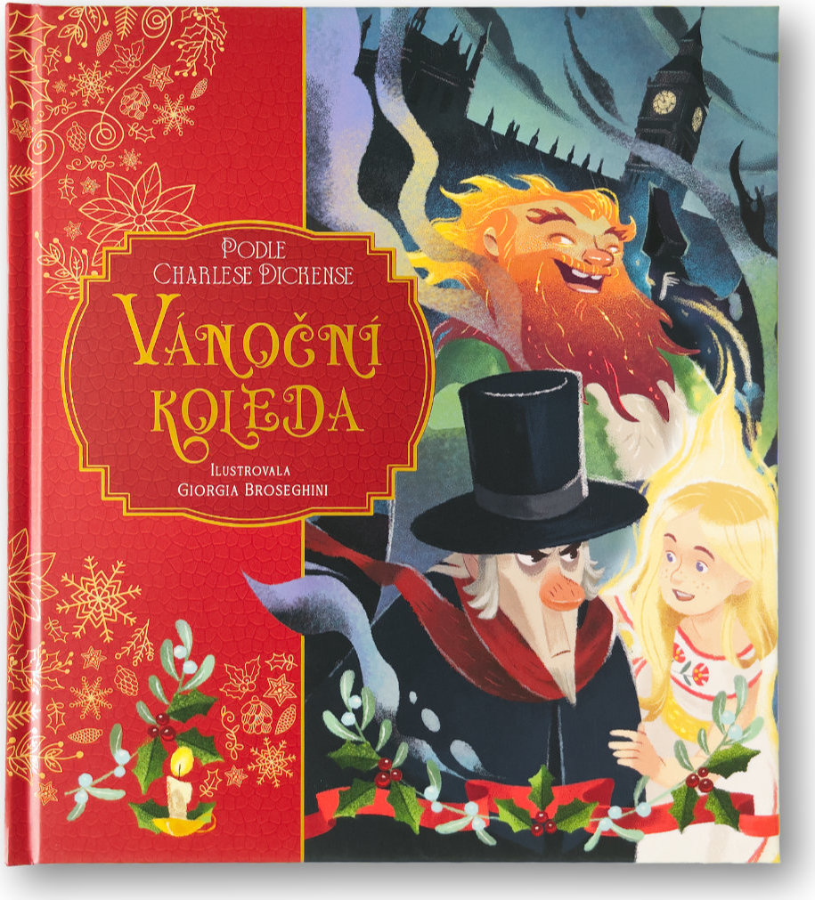 Levně Vánoční koleda Charles Dickens, Ilustrace: Giorgia Broseghini