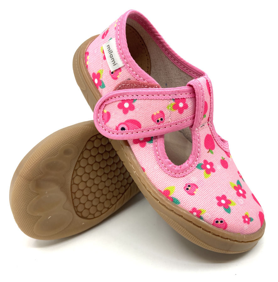 Levně Barefoot bačkory Milami BF1 VJ48 Pink