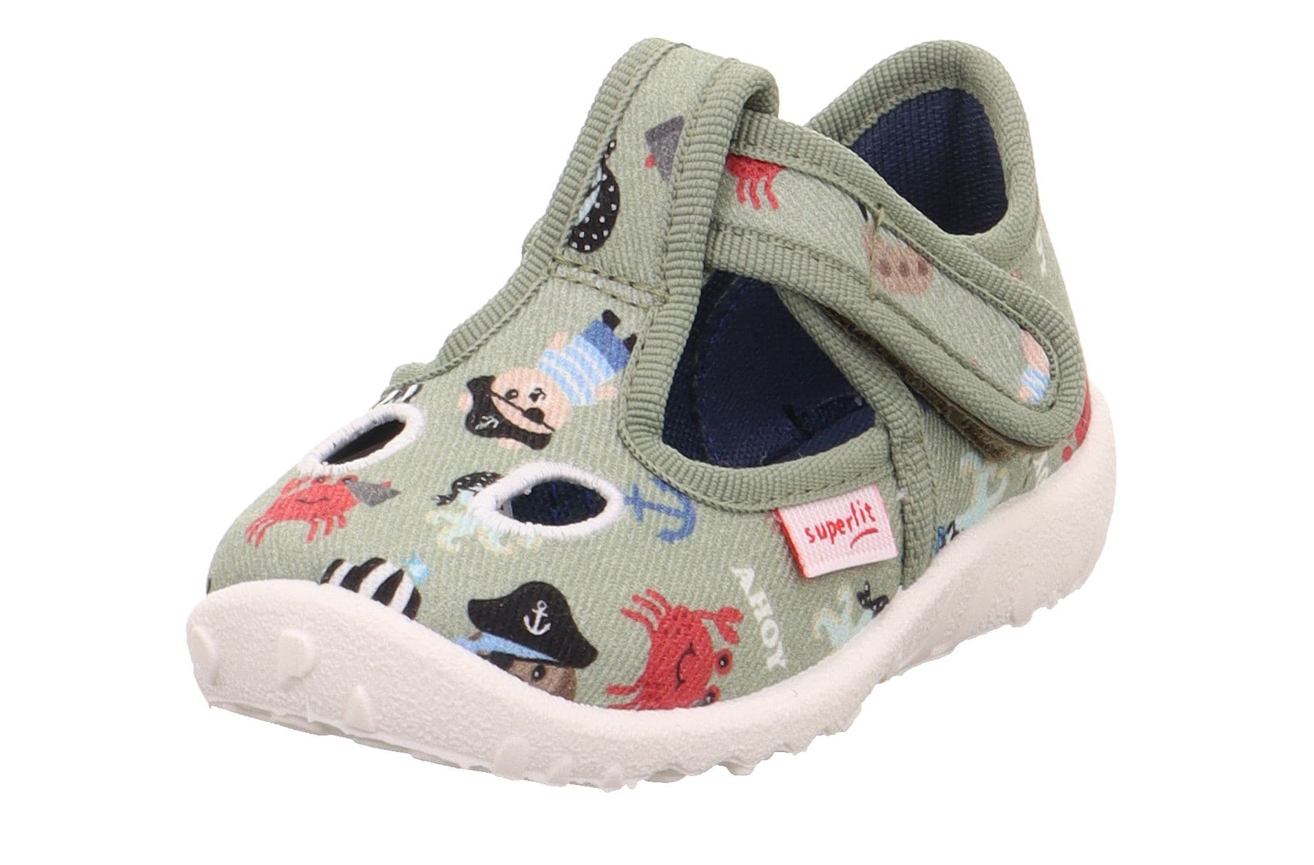 Levně Dětské bačkory Superfit Spotty 1-009248-7020 Hellgrun