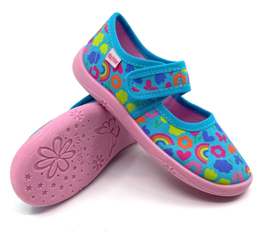 Levně Dívčí bačkory Richter 9150-3292 Baumwolle Jelly
