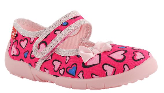 Kolev & Kolev Dívčí bačkory Srdce 120206 Velikost: 29