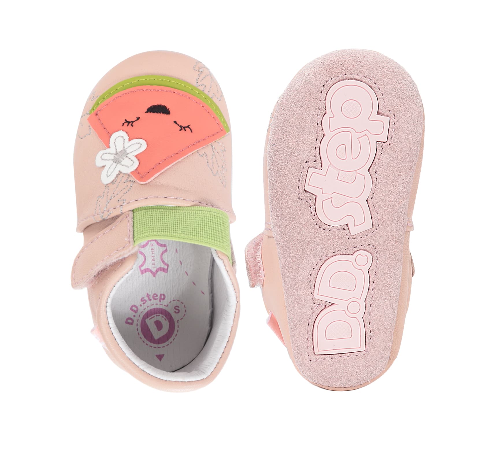 Levně Capáčky DD Step K1596-61767 Baby Pink