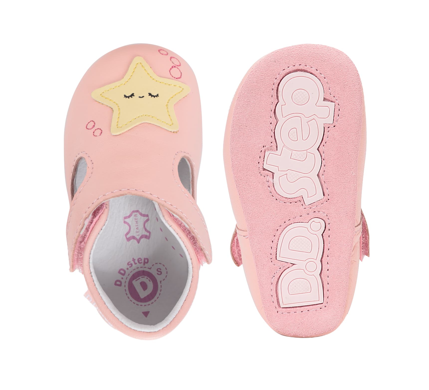 Levně Capáčky DD Step K1596-61962 Baby Pink