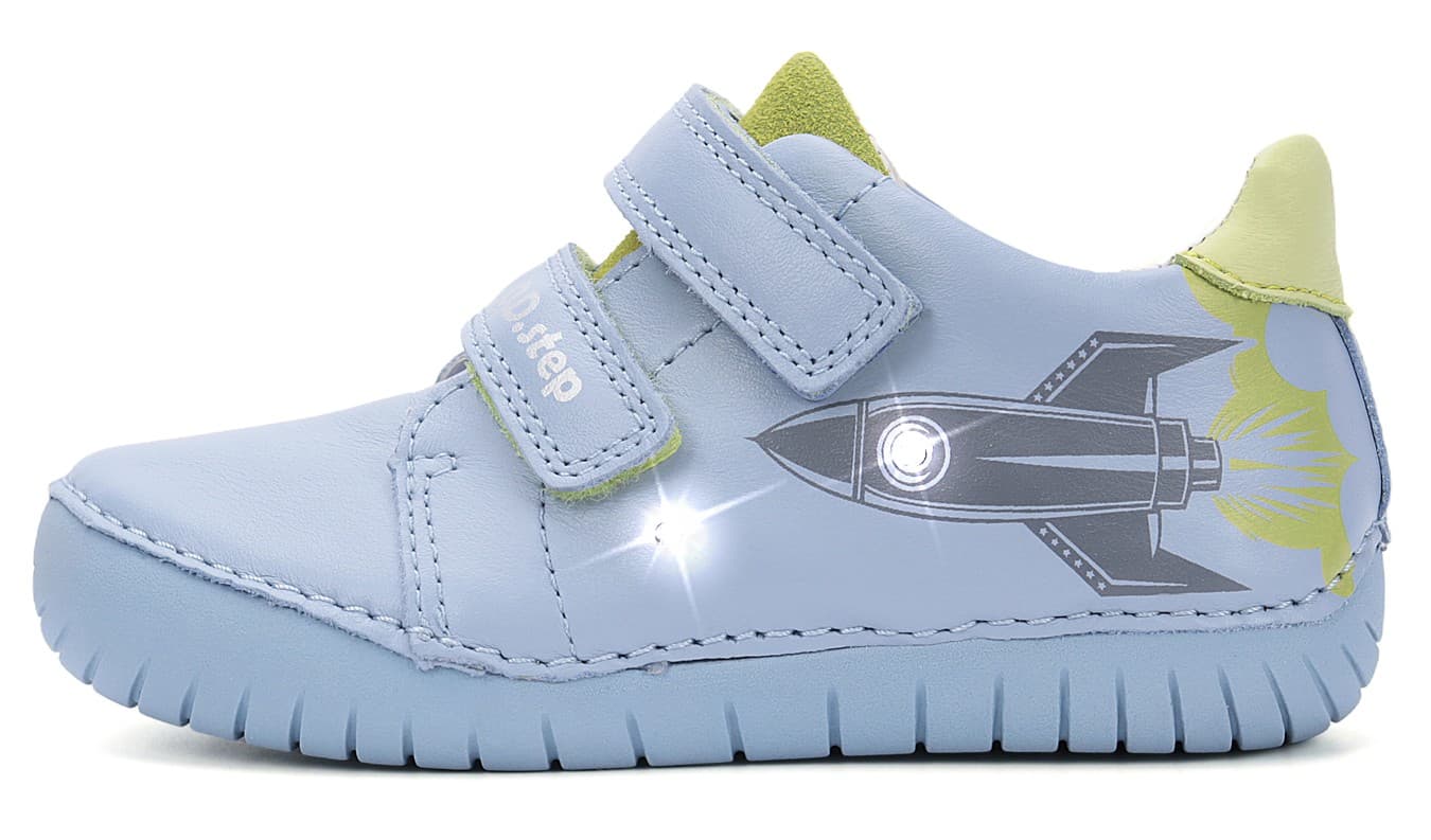 Levně Svítící boty DD Step S050-61691 Oceanic