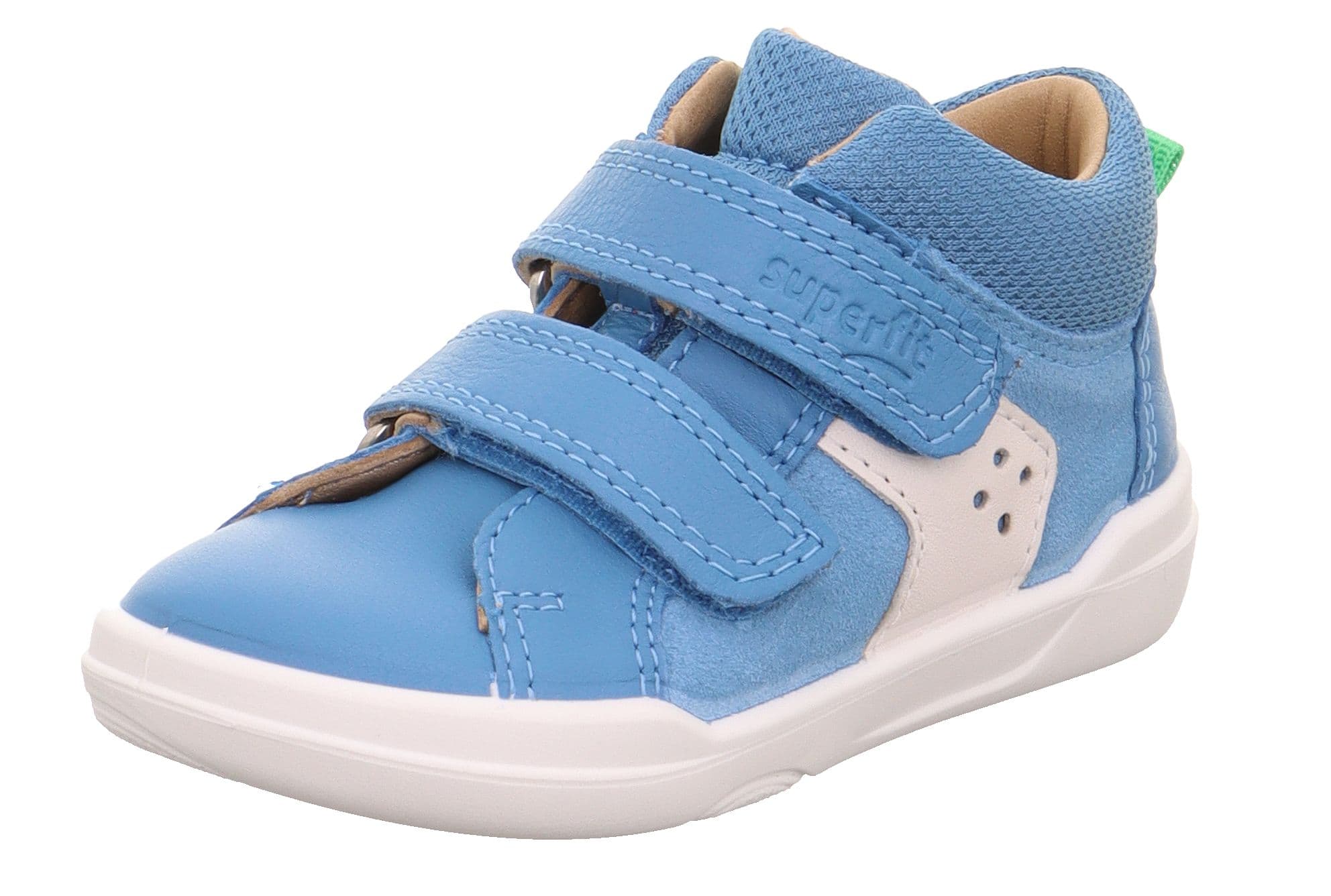 Levně Barefoot boty Superfit Superfree HELLBLAU/WEIß 1-000543-8400