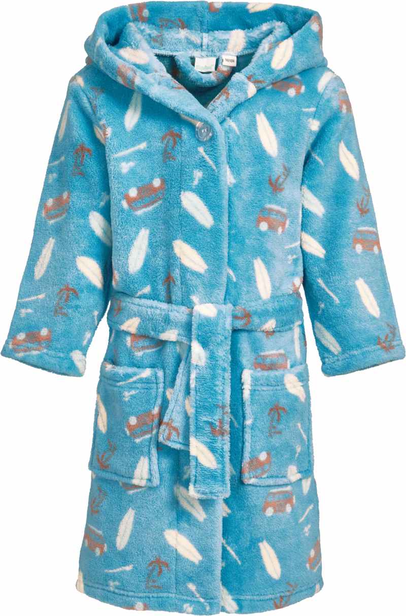 Levně Dětský župan Playshoes Frotte Surfbus