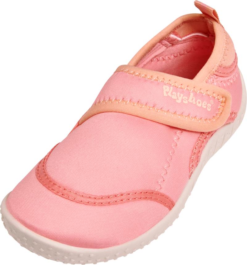 Levně Boty do vody Playshoes Hook and Loop Meruňkové