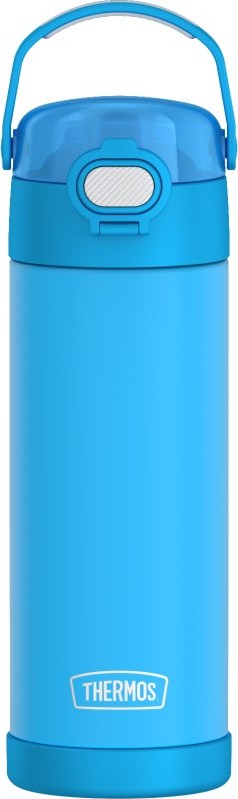 Levně Thermos Dětská termoska s hydratačním uzávěrem - neonově modrá 0,47