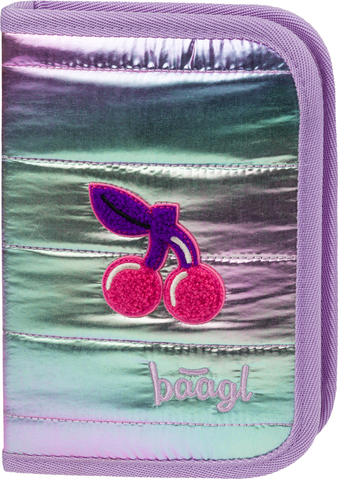 Levně BAAGL Školní penál jednopatrový Lavender