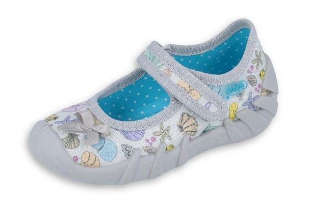 Bačkory Befado Šedé 109P196 Velikost: 21