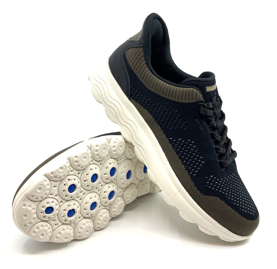 Levně Geox Spherica Plus Black/ Military