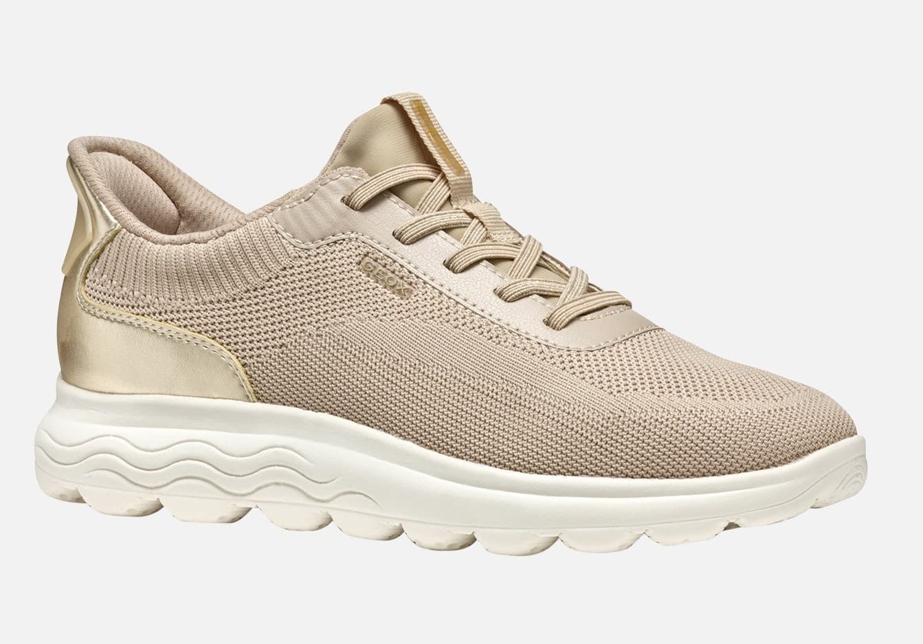 Levně Geox Spherica Plus Taupe/ Gold