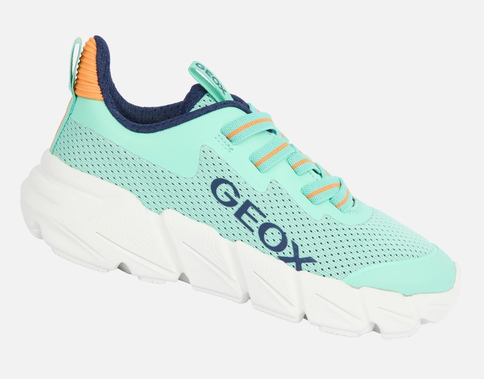 Levně Geox Flexyper Fast Mint/ Orange