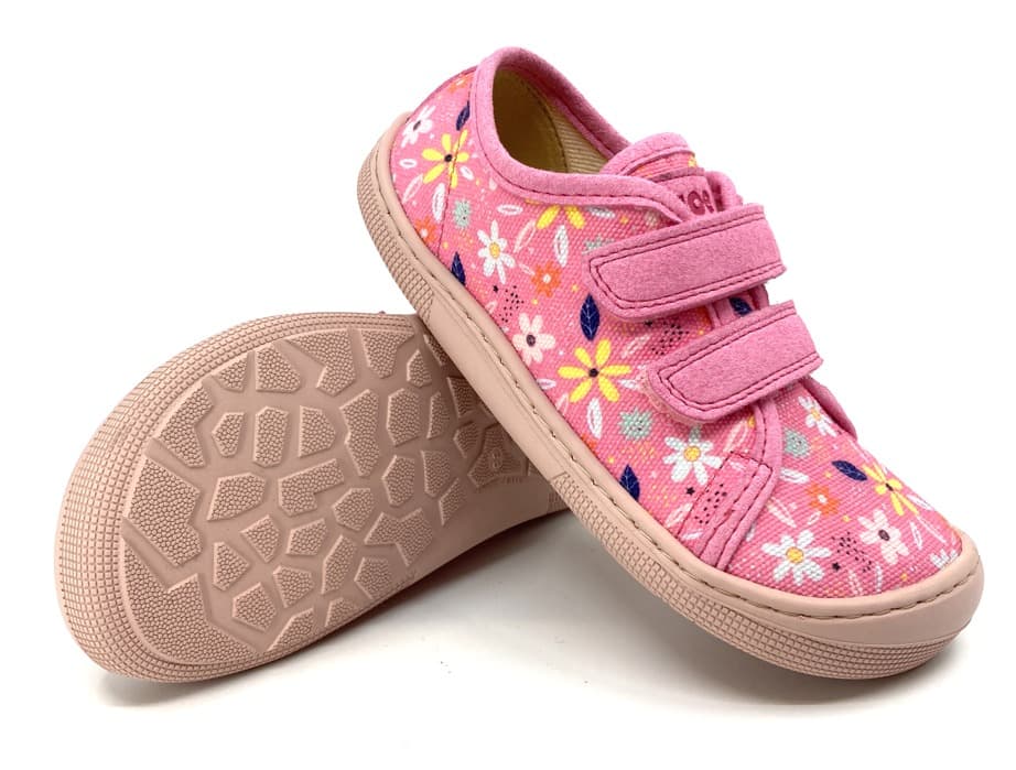 Levně Barefoot boty Koel -Dud 2.0 Textile Pink
