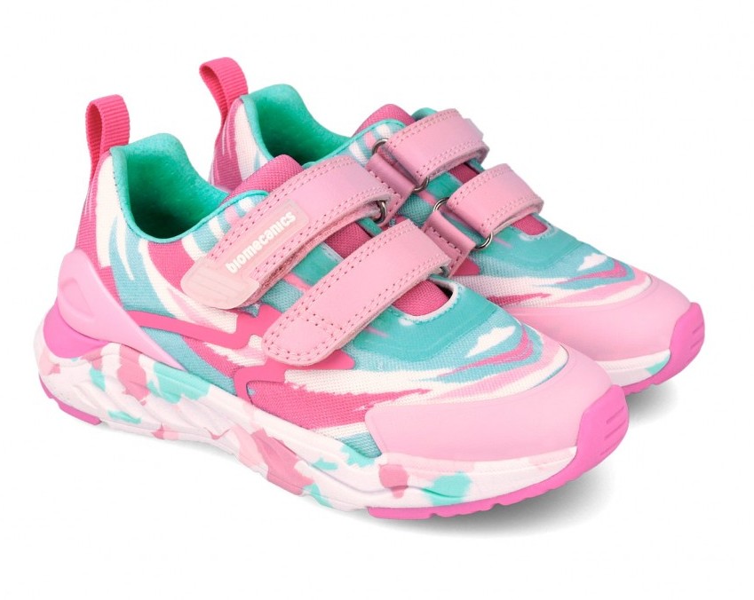 Levně Dětské tenisky Biomecanics 262271-B032 Rosa