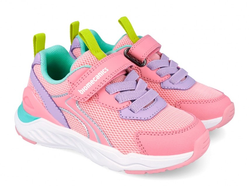 Levně Dětské tenisky Biomecanics 262273-E032 Rosa