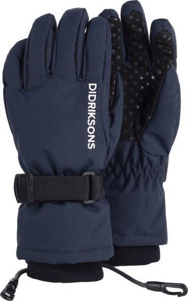 Dětské lyžařské rukavice Didriksons Five Jr prstové Tmavě modré Velikost: 6