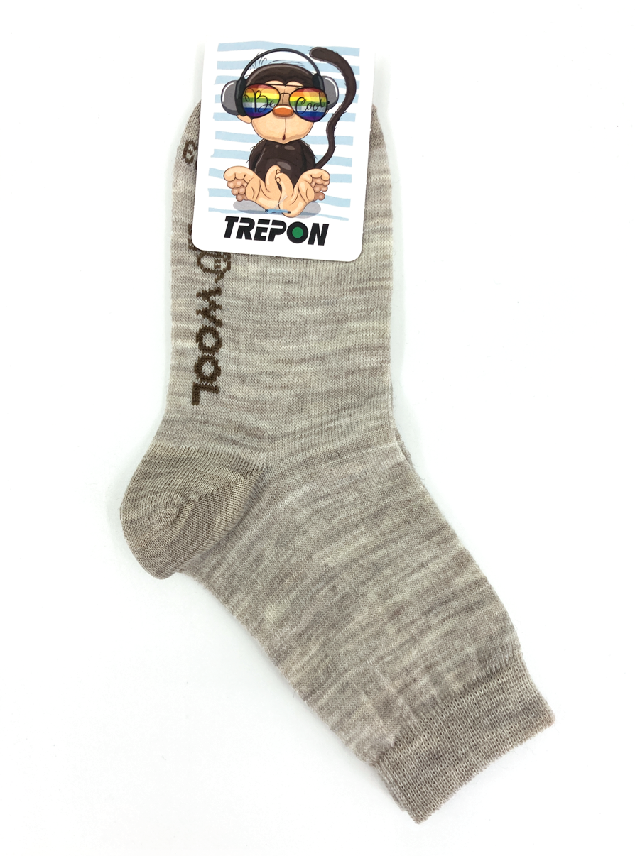Dětské vlněné ponožky Trepon Vlnka Velikost: 31 - 34