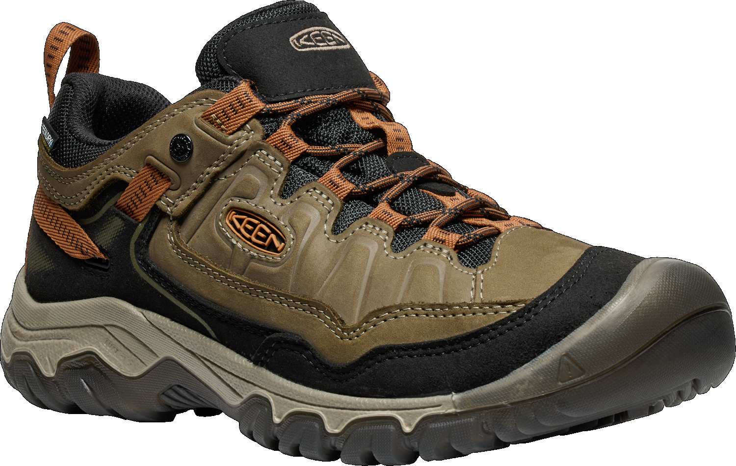 Levně Keen TARGHEE IV WP WIDE MEN Sea turtle/Roasted pecan