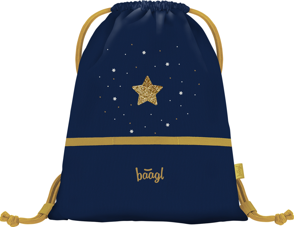 Levně BAAGL Sáček Unicorn Gold