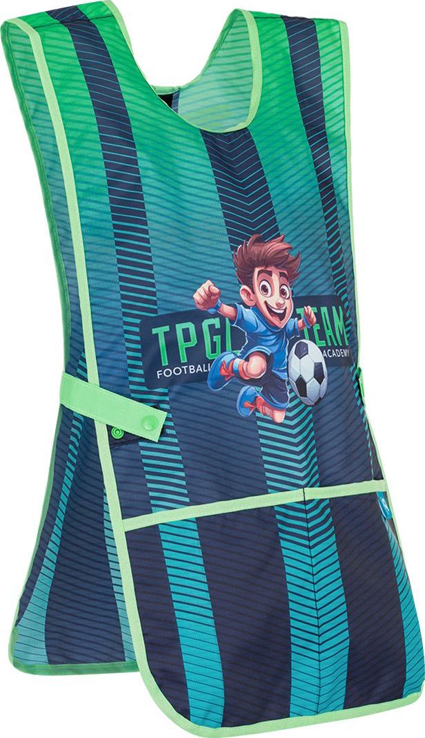 Levně Školní zástěra do výtvarky fotbal Topgal ZINA 26025